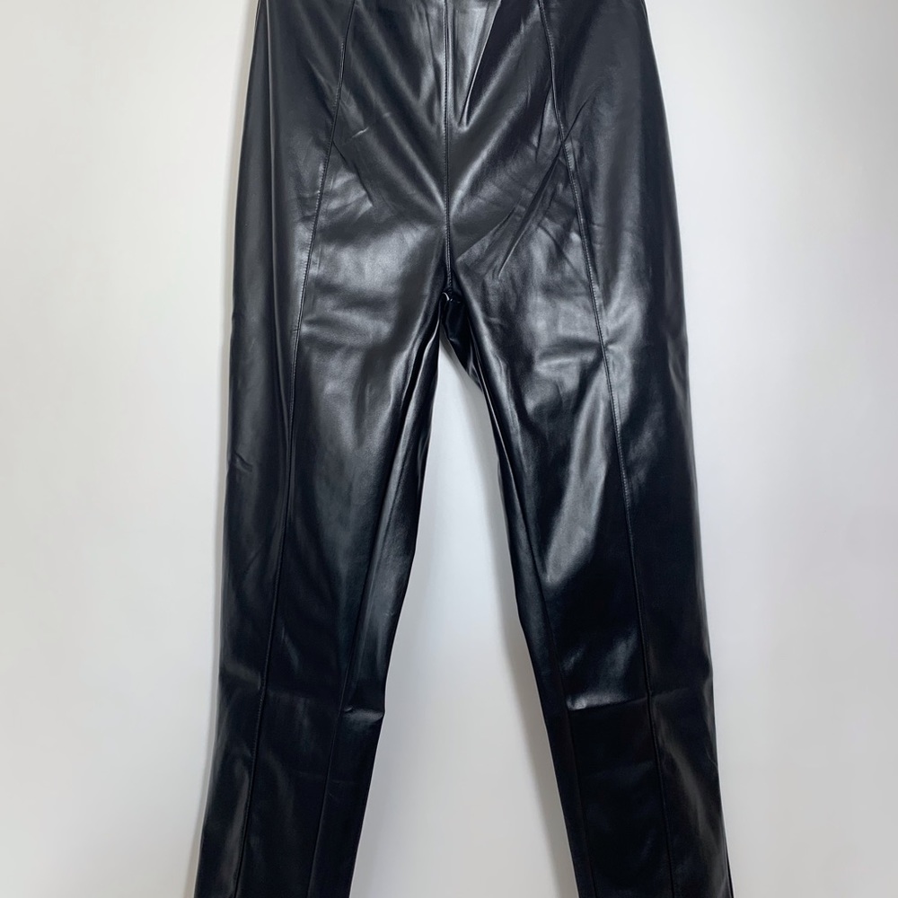 Nasty Gal faux leather leggings NWT